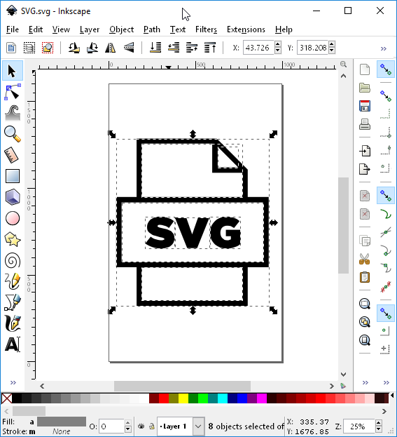匯入 SVG