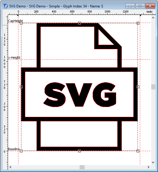 匯入的 SVG